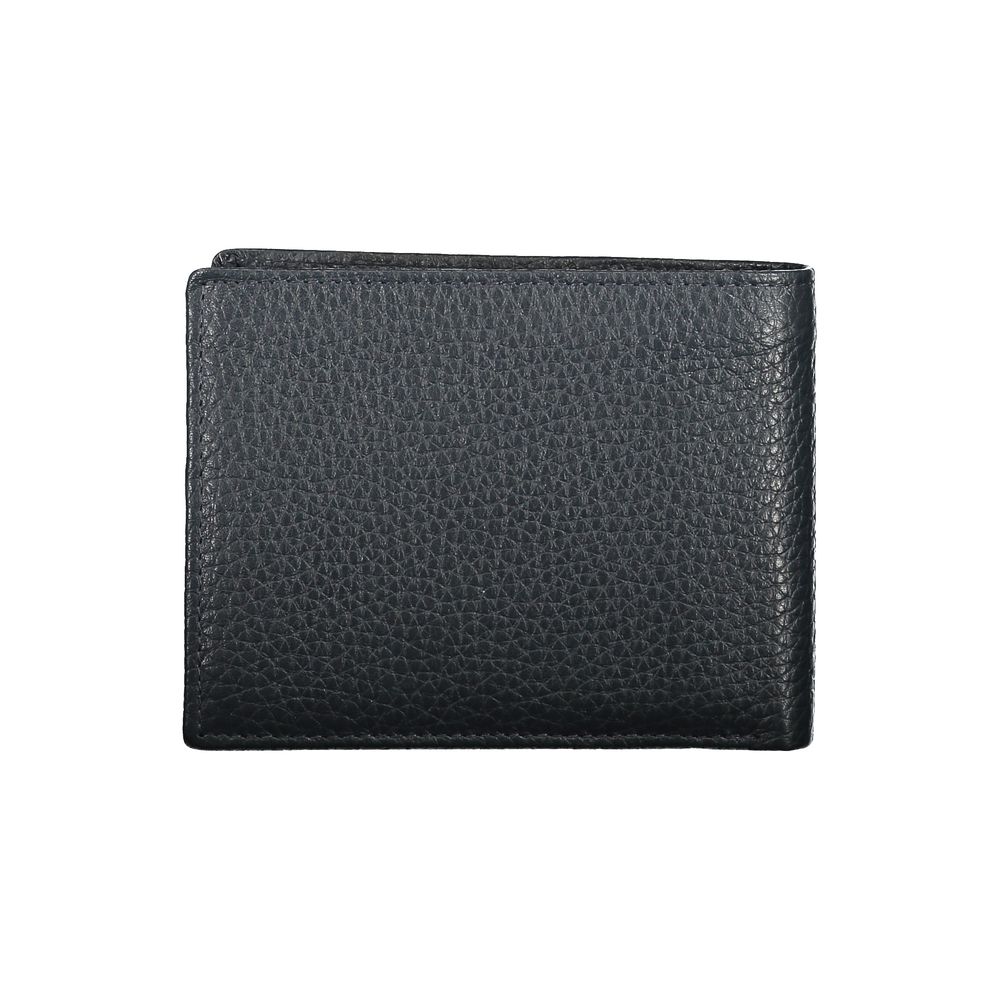 Aeronautica Militare Blue Leather Wallet