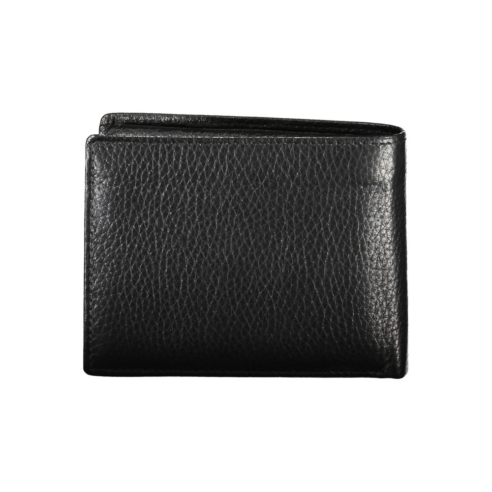 Aeronautica Militare Black Leather Wallet