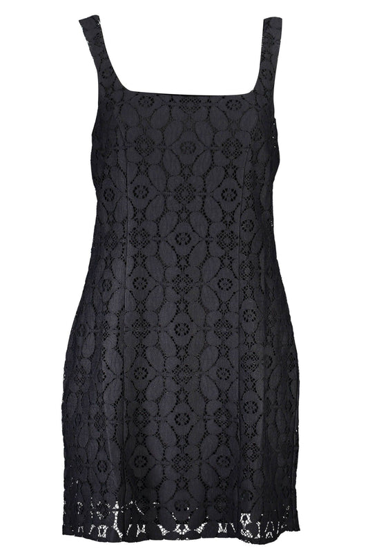 Desigual Black Polyester Dress