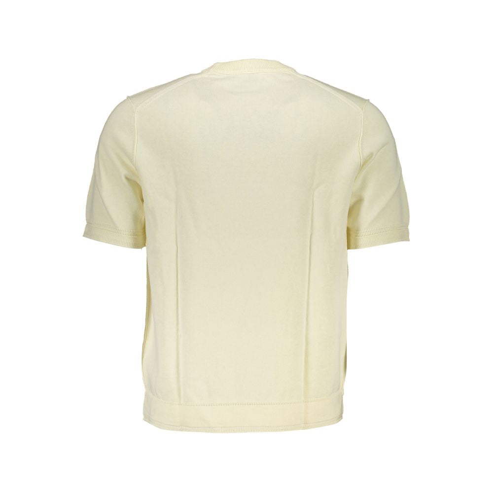 Hugo Boss White Cotton Sweater