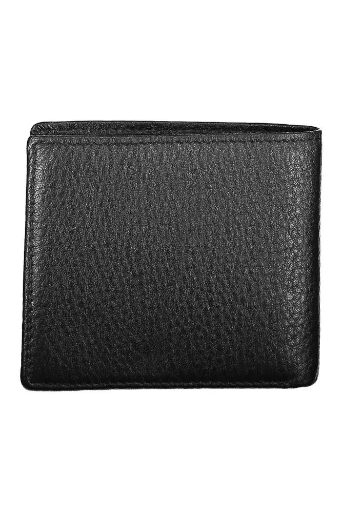 La Martina Black Leather Wallet