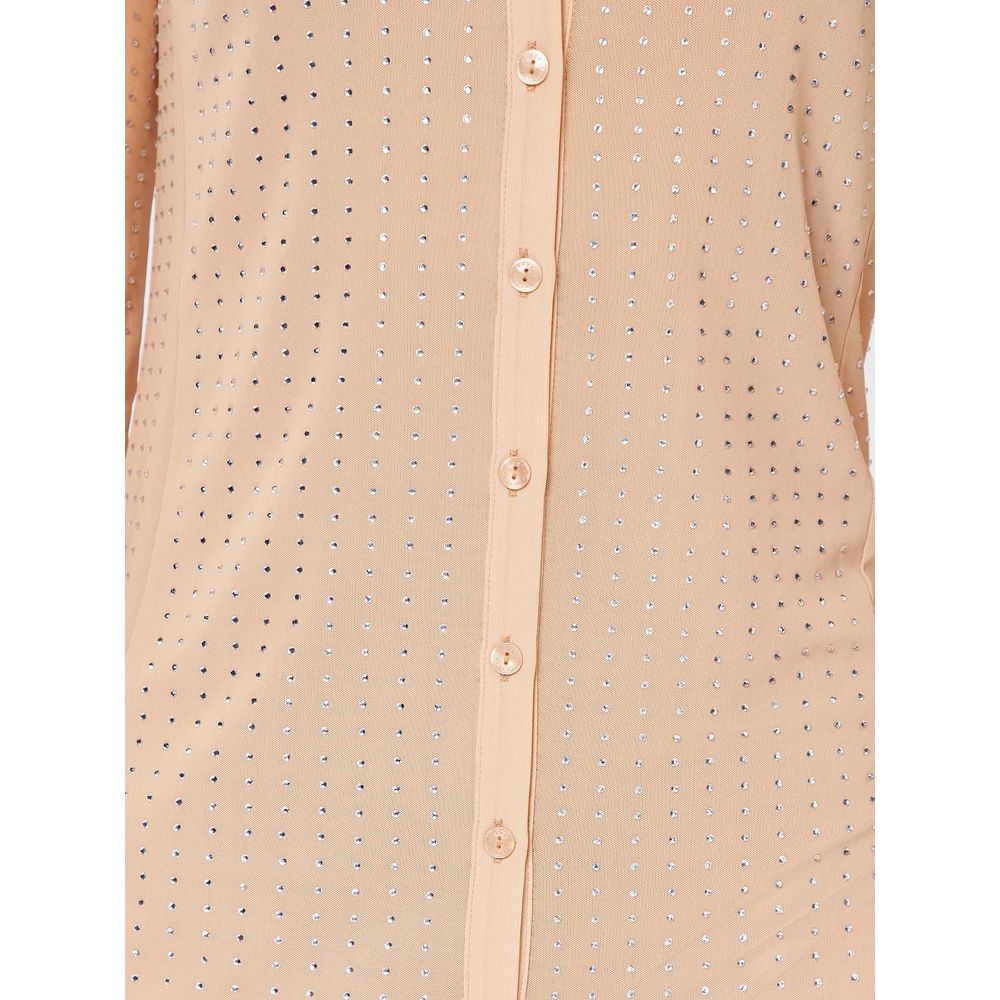 Patrizia Pepe Beige Polyester Dress