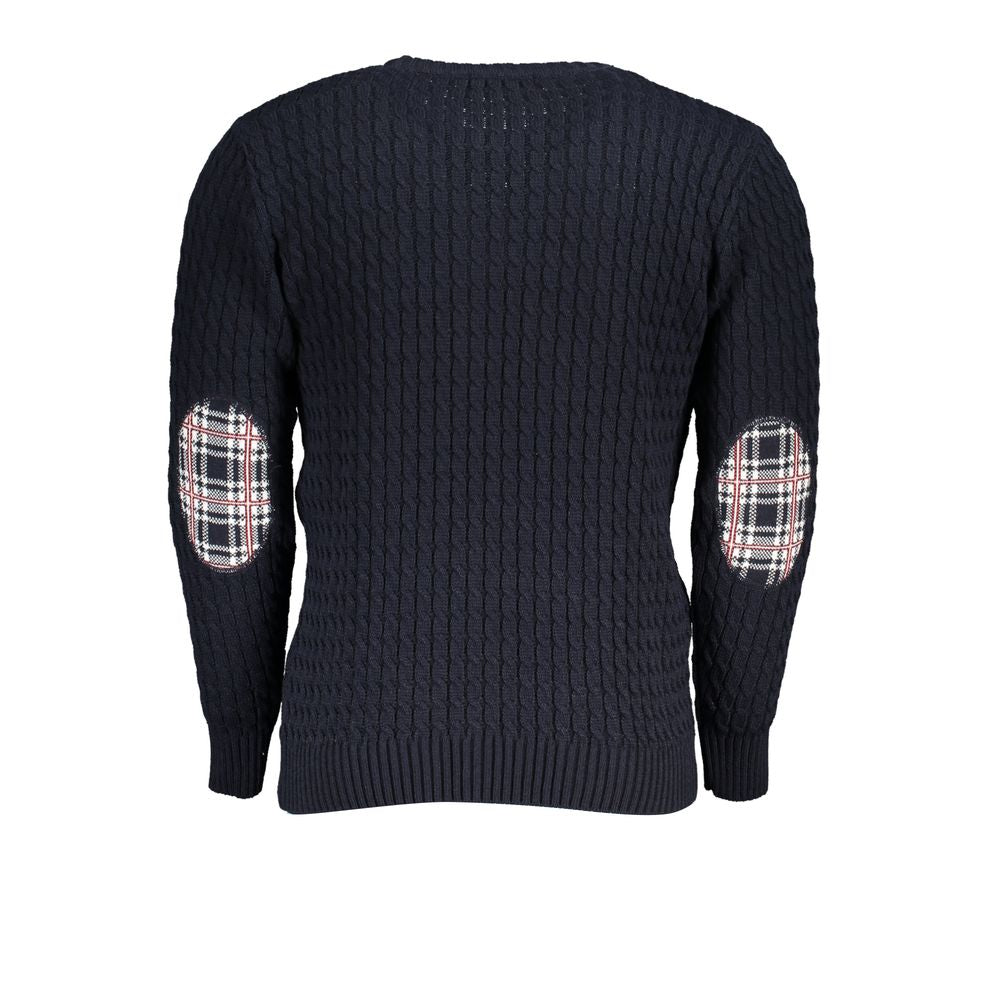 U.S. Grand Polo Blue Fabric Sweater