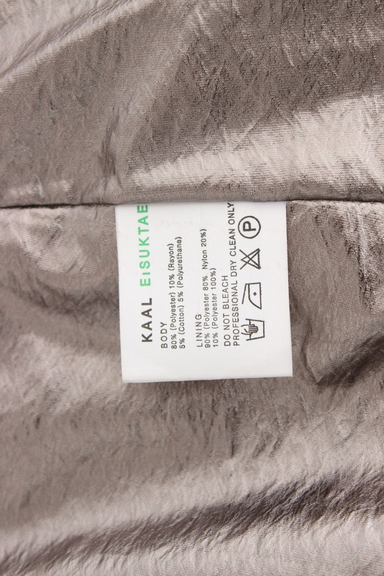 KAALE SUKTAE Black Short Blazer Coat Biker Jacket