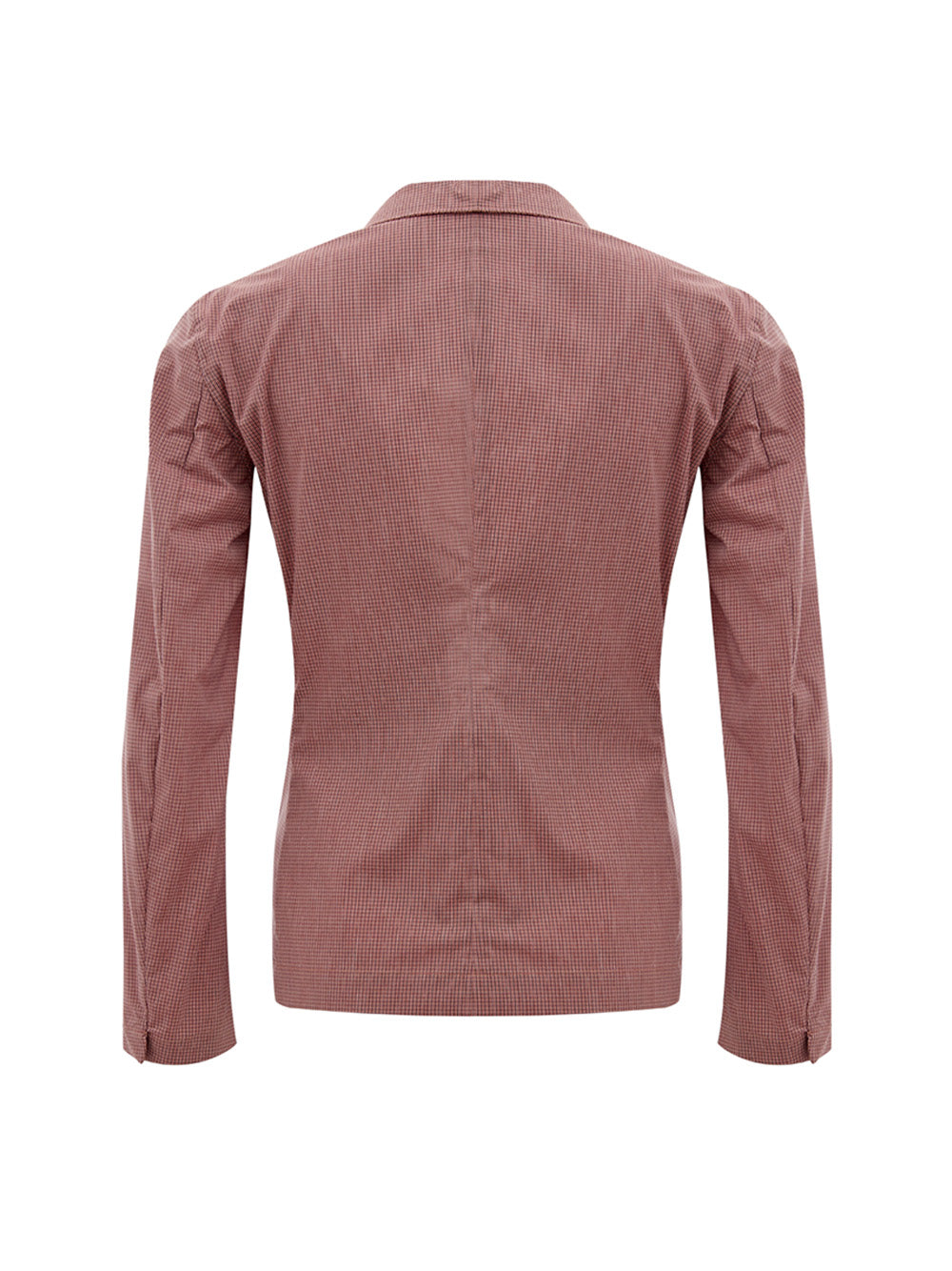 Lardini Pink Micro Check Two Button Jacket