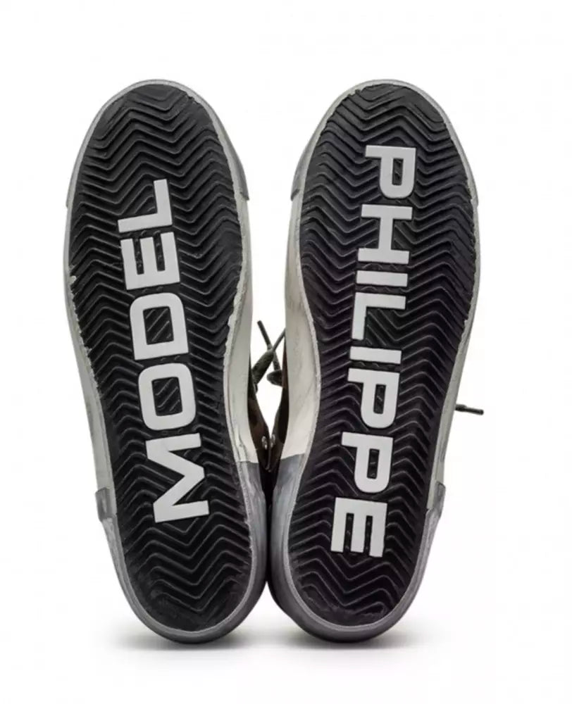 Philippe Model Army Fabric Sneaker
