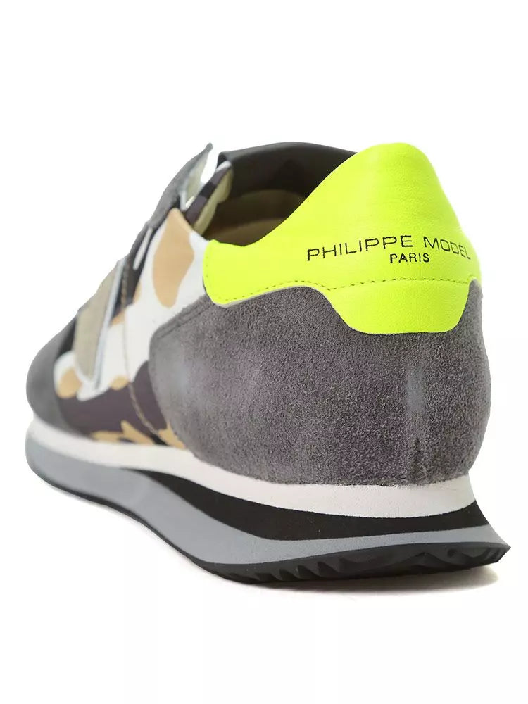 Philippe Model Army Fabric Sneaker