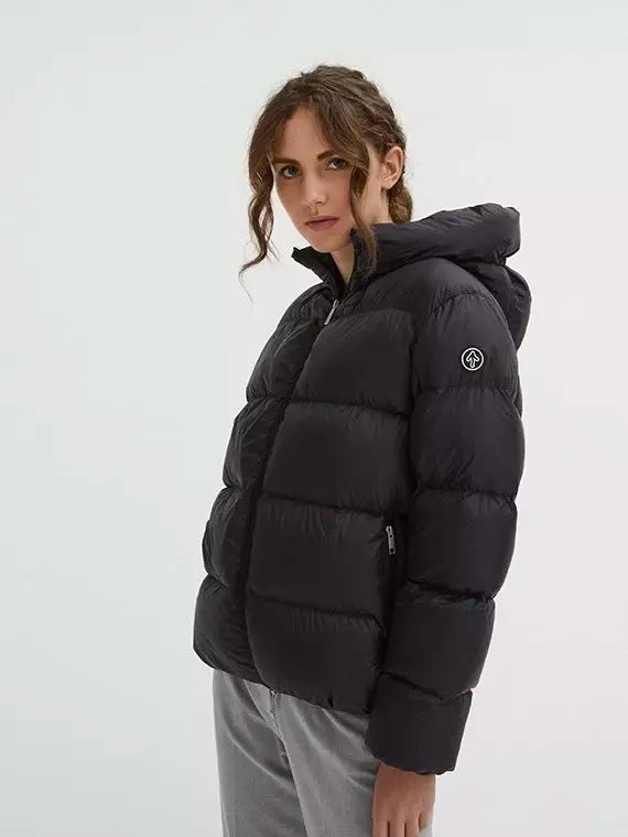 Centogrammi Black Nylon Jackets & Coat