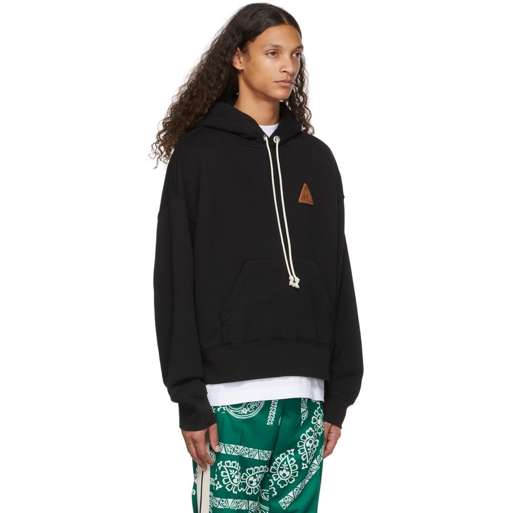 Palm Angels Black Cotton Sweater