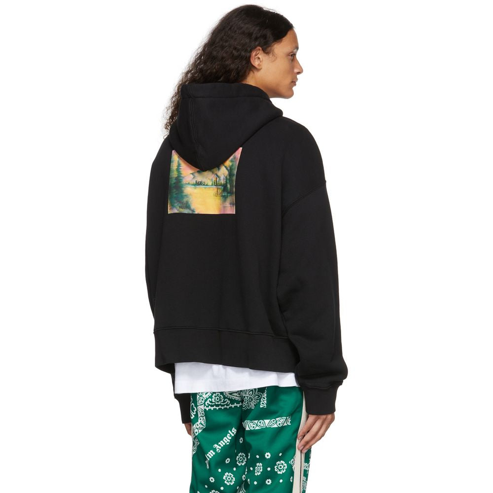 Palm Angels Black Cotton Sweater