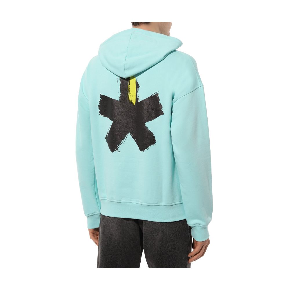 Comme Des Fuckdown Light Blue Cotton Sweater