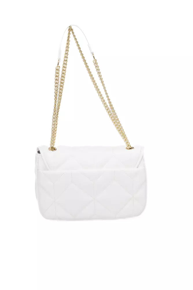 Baldinini Trend White Polyethylene Shoulder Bag