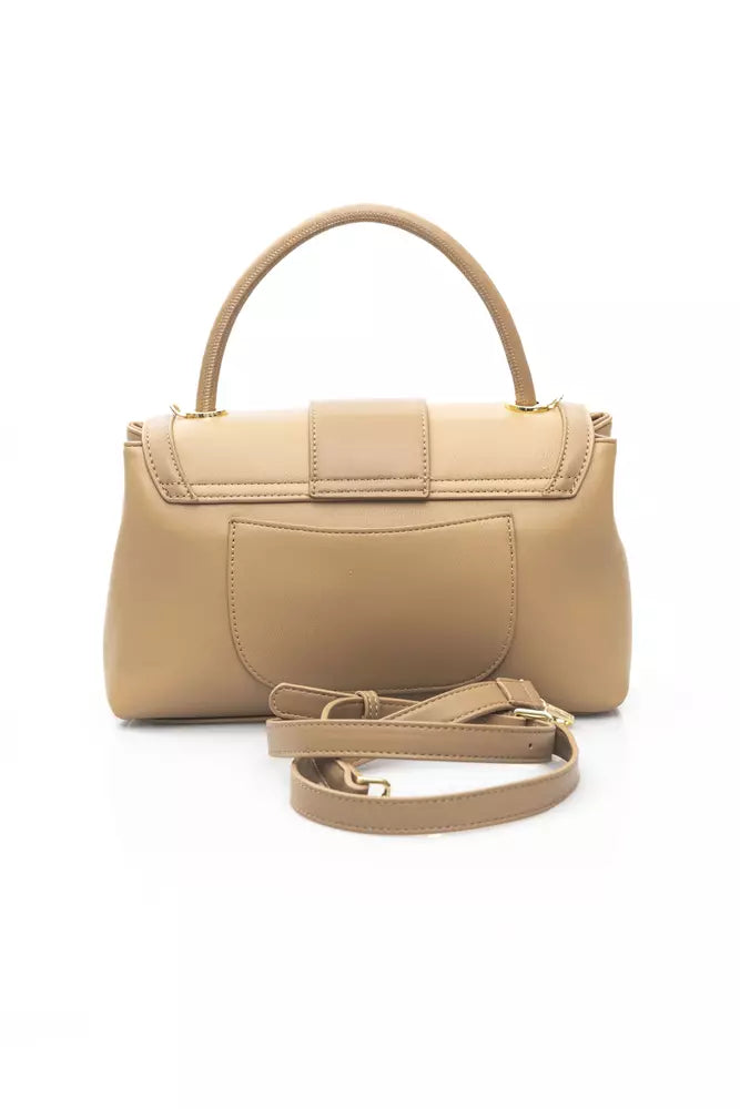 Baldinini Trend Beige Polyethylene Handbag
