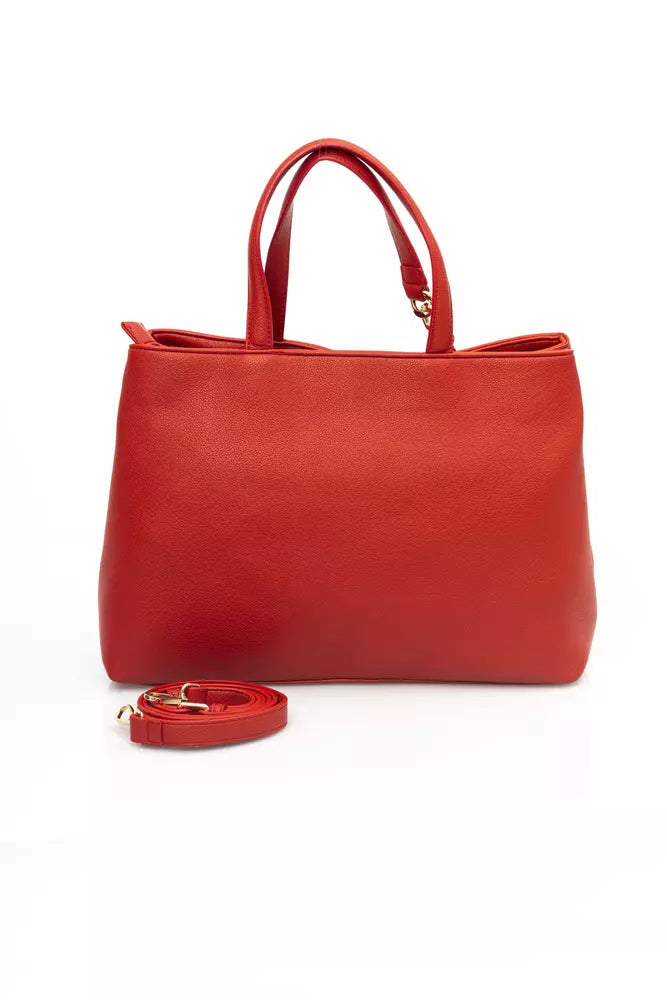 Baldinini Trend Red Polyurethane Handbag