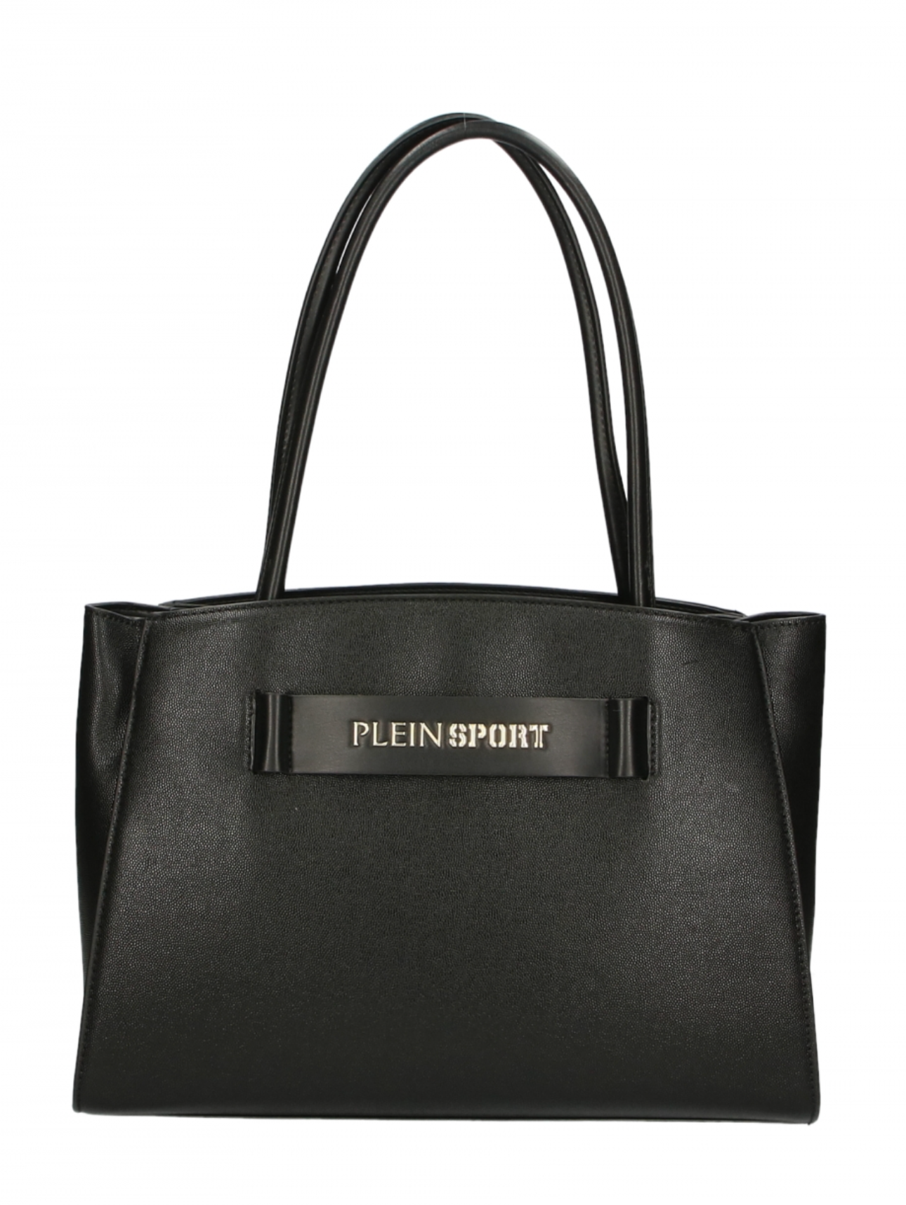 Plein Sport Black Polyurethane Handbag