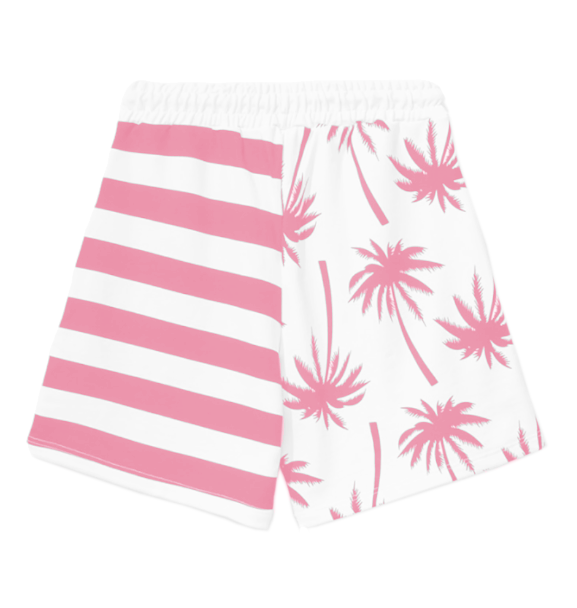 Comme Des Fuckdown Pink Cotton Short