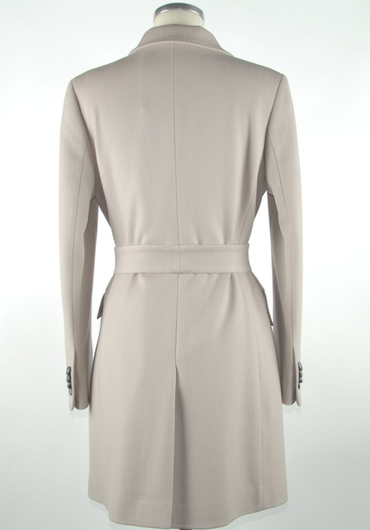 Made in Italy Gray Wool Jackets & Coat