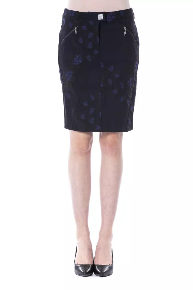BYBLOS Black Cotton Skirt