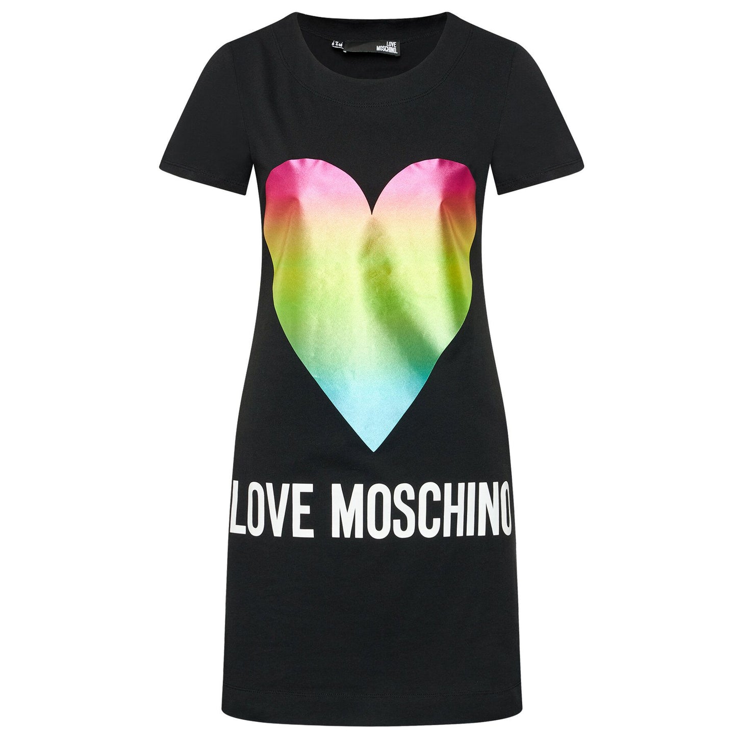 Love Moschino Black Cotton Dress