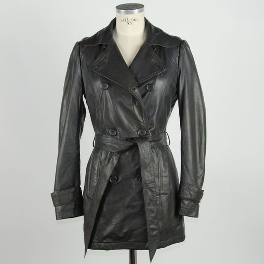 Emilio Romanelli Brown Leather Jackets & Coat