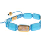 Nialaya CZ Opal 18K Gold 925 Bracelet