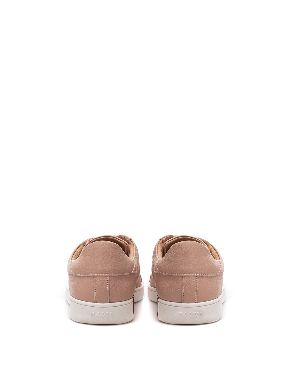 Bally Pink Leather Sneakers