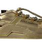 Dolce & Gabbana Gold Stretch Lace Up Sneakers NS1 Mens Shoes