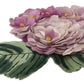 Dolce & Gabbana Elegant Purple Floral Silk Blend Brooch