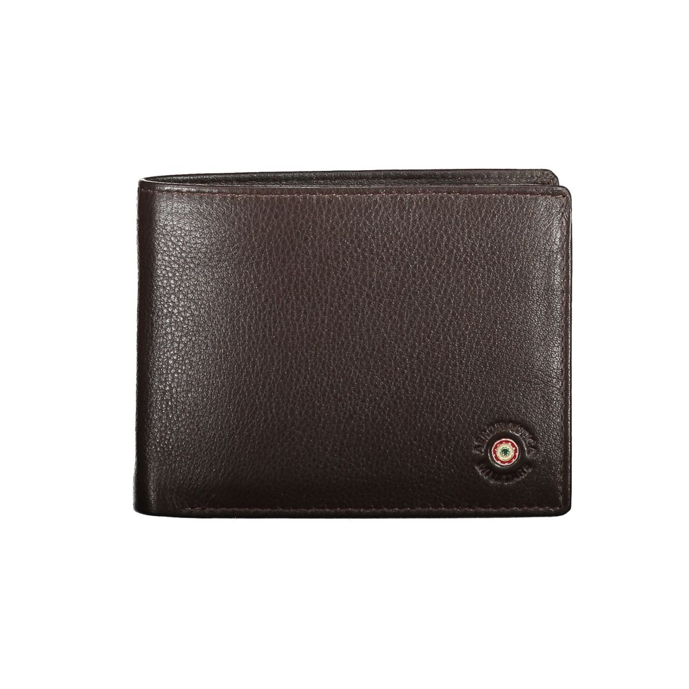 Aeronautica Militare Brown Leather Wallet