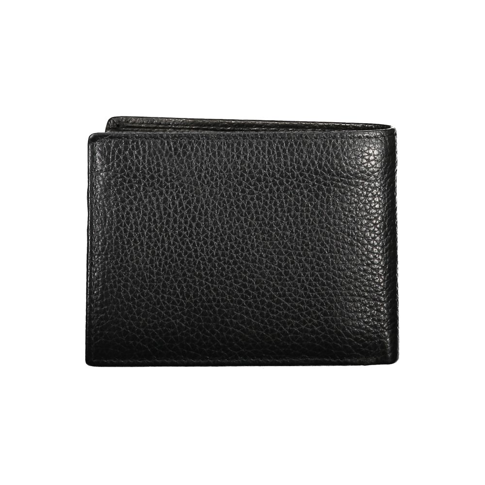 Aeronautica Militare Black Leather Wallet