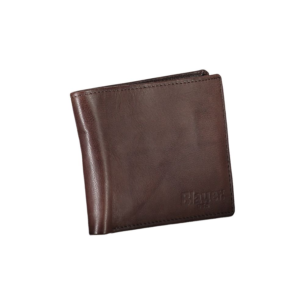 Blauer Brown Leather Wallet