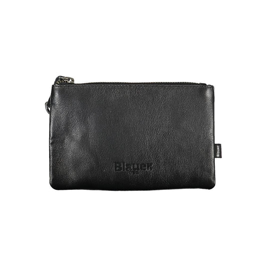 Blauer Black Leather Wallet