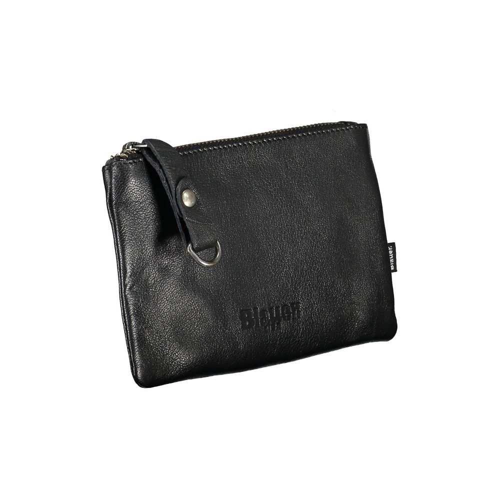Blauer Black Leather Wallet