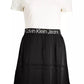 Calvin Klein White Polyester Dress