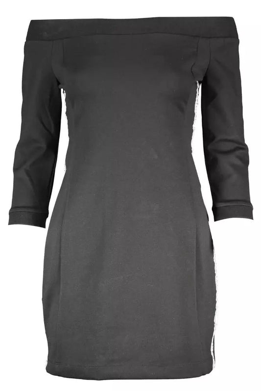 Calvin Klein Black Polyester Dress