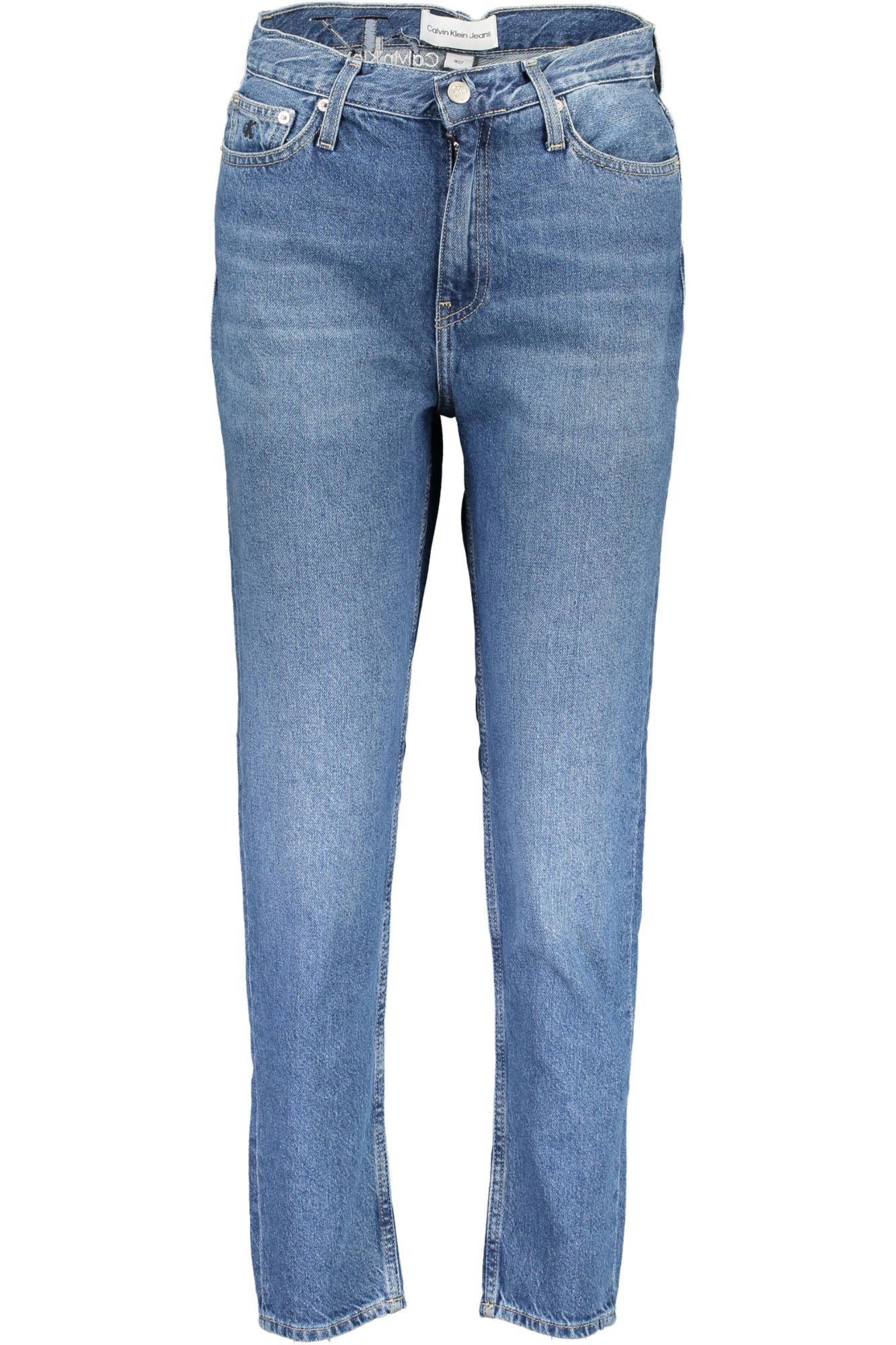 Calvin Klein Blue Cotton Jeans & Pant