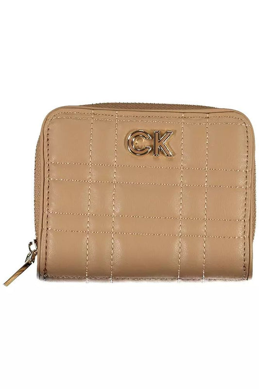 Calvin Klein Beige Polyester Wallet