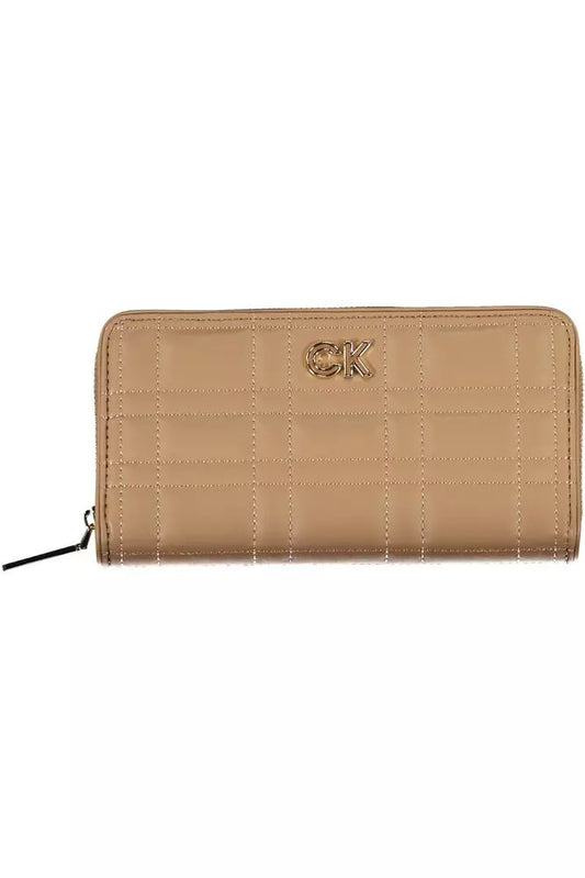 Calvin Klein Beige Polyester Wallet