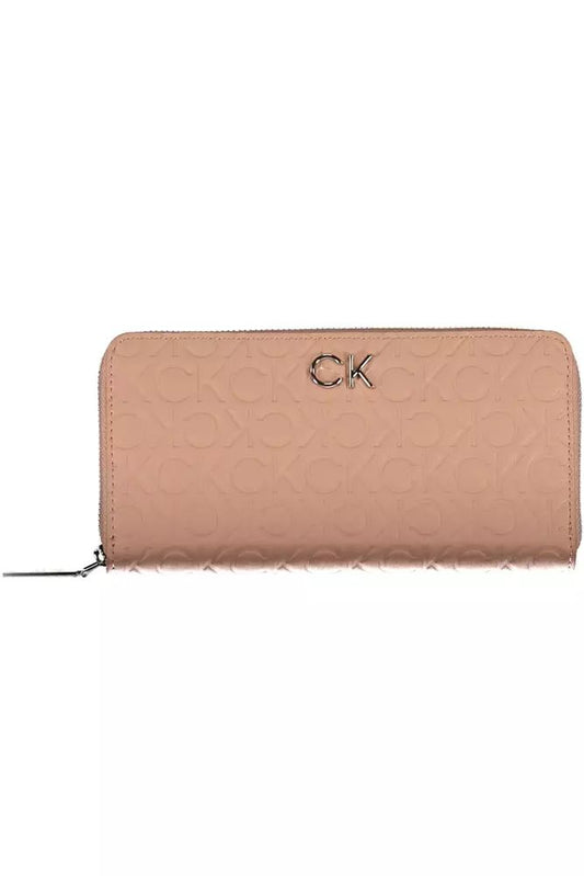 Calvin Klein Pink Polyester Wallet