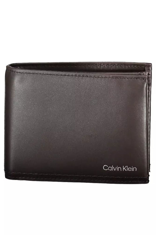 Calvin Klein Brown Leather Wallet