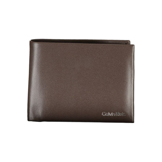 Calvin Klein Brown Leather Wallet