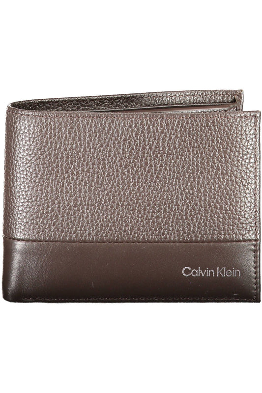 Calvin Klein Brown Leather Wallet