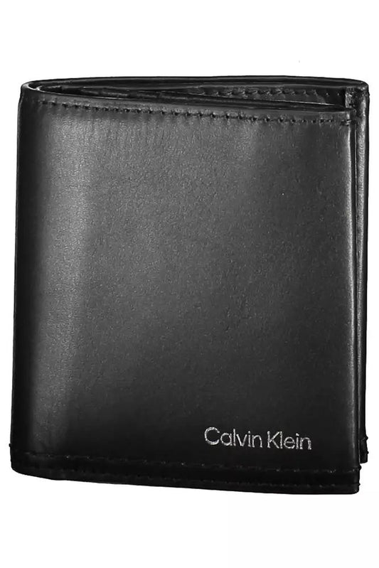 Calvin Klein Black Leather Wallet