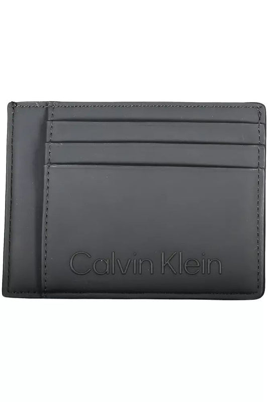 Calvin Klein Black Polyester Wallet