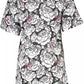 Cavalli Class White Cotton Dress