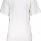 Cavalli Class White Cotton Dress