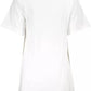 Cavalli Class White Cotton Dress