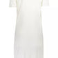 Cavalli Class White Viscose Dress