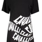 Cavalli Class Black Cotton Dress