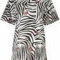 Cavalli Class Black Cotton Dress